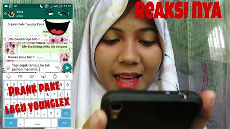 Prank Prank Pake Lagu Young Lex Bad Gimana Reaksinya Youtube