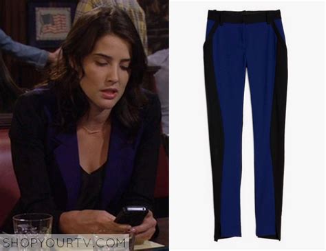 robin scherbatsky fashion clothes style and wardrobe worn on tv shows shop your tv