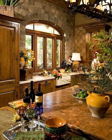 magnificent rustic interior  italian tuscan style decorations page