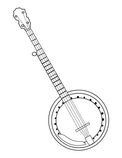 guitar outline drawing  getdrawings