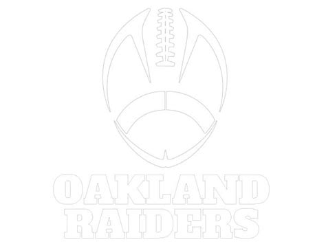 printable oakland raiders coloring sheet football coloring pages
