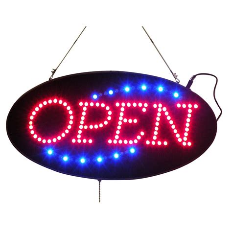 neon open sign showcases  mannequin store