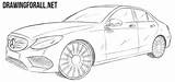 Mercedes Benz Draw Class Drawing Cars Drawingforall Stepan Ayvazyan Tutorials Posted sketch template