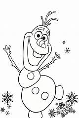 Coloring Olaf Pages Frozen Disney Winter Snowman Clipart Color Kids Snow Print Popular Birthday Happy Printable Christmas Getdrawings Kerst Elsa sketch template