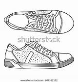 Loafers Template Shoes sketch template