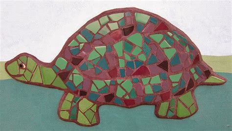 turtle mosaic mosaic crafts mosaic mosaic madness