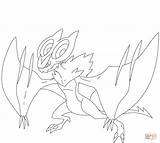 Coloring Noivern Pages Pokemon Categories sketch template