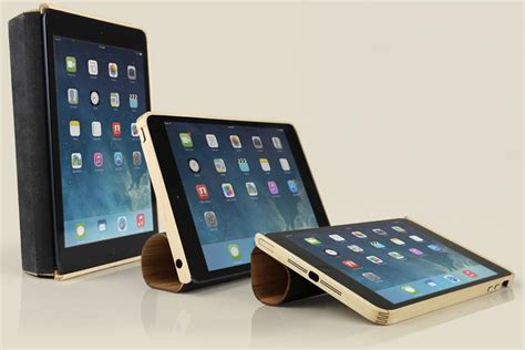 stylish bamboo ipad air case   tablet  svelte digital trends