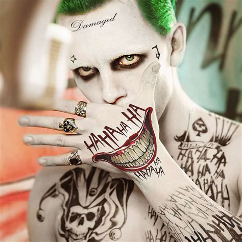 discover  suicide squad joker hand tattoo latest incdgdbentre