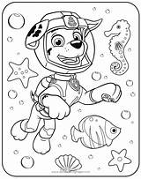 Coloring Zuma Pages Paw Patrol Getdrawings Rocky Skye sketch template