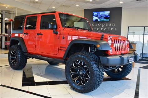 jeep wrangler unlimited custom lifted sport  sale