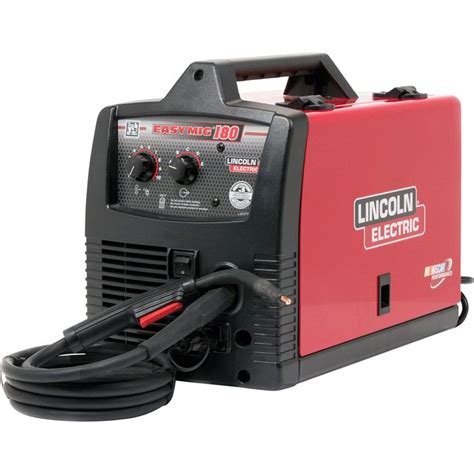 shipping lincoln electric easy mig  flux coremig welder   amp model