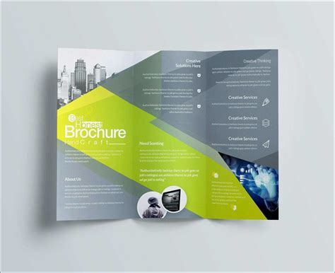 tri fold brochure template publisher