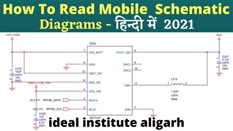 read mobile schematic diagrams  hindi youtube