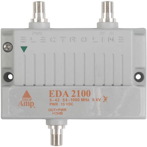 electroline eda   port rfcatv amplifier