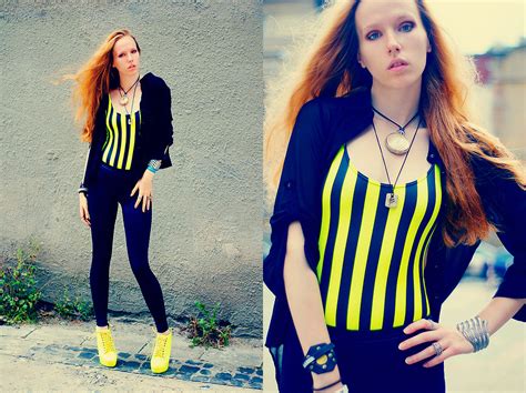 Anna Jaroszewska Black Milk Clothing Neon Beetlejuice