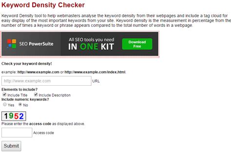 keyword density checker tools