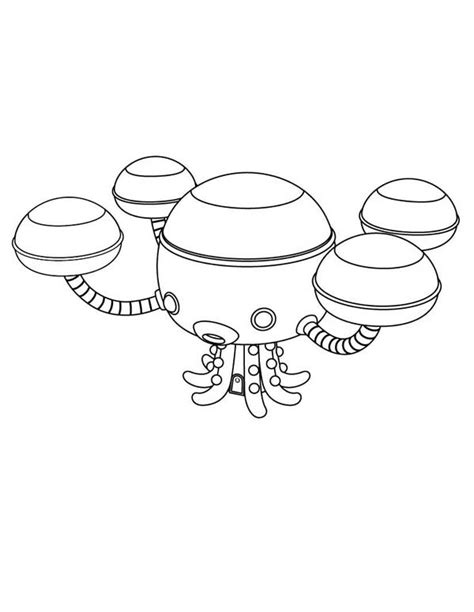 octonauts octopod coloring pages  getdrawings