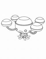 Coloring Octopod Octonauts Pages Getcolorings sketch template