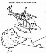 Helicopter Harold Fathers Malbücher Elicottero Erwachsene Malbögen Malbuch Coloringhome sketch template
