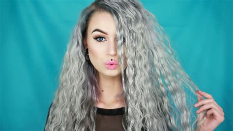 Messy Wavy Hairstyle Evelina Forsell Youtube