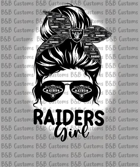 raiders girl etsy