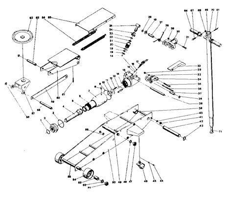 blackhawk floor jack parts diagram