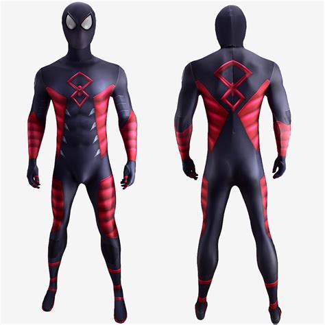 spider man ps4 costume cosplay electrically insulated suit unibuy
