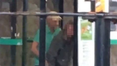 Brazen Couple Caught Having Sex At A Bus Stop In Broad