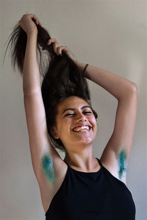 Women Who Dye Their Armpit Hair Published 2015 Dyed Armpit Hair