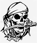 Pirates Skulls Piracy Gangster Knife Jolly Roger Crossbones Clipartmag Bandanas Cráneo Piratería Huesos Clipartkey Pngwing Seekpng sketch template