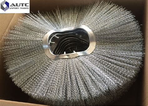 galvanized base iron road sweeper brush replacement brushes  road sweepers
