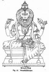 Vishnu Hindu Drawing Lord Outline Gods Coloring God Pencil Drawings Indian Painting Krishna Sketch Colouring Sketches Mural Kerala Book Getdrawings sketch template