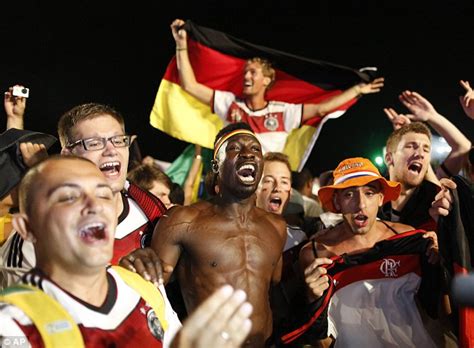 brazil and germany fans reactions to the stunning 7 1