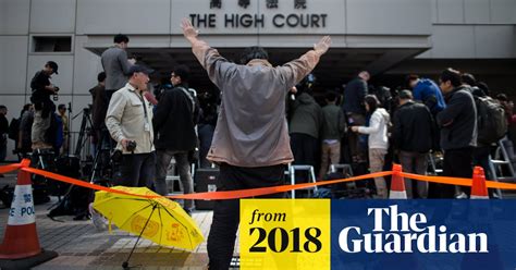 hong kong activist joshua wong jailed for second time over 2014 protest