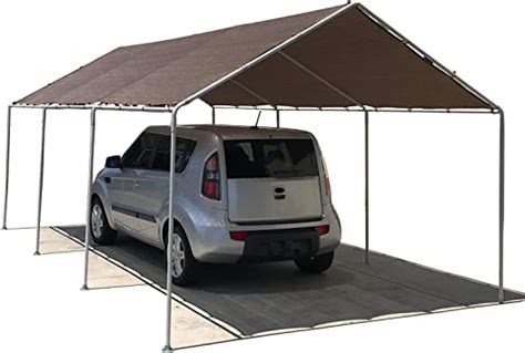 amazoncom alion home waterproof poly tarp carport canopy replacement garage shelter cover