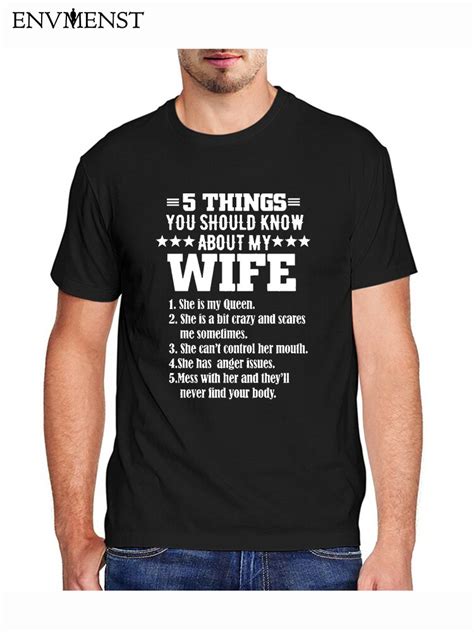 Funny Shirts Men Wife Wife Husband Funny Men Funny Tshirt Wife
