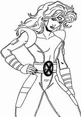 Superhelden Malicia Rogue Coloringpagesfortoddlers Topkleurplaat Kleurplaten sketch template