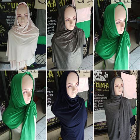 panjang ukuran hijab