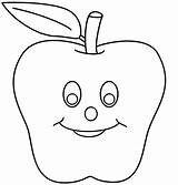 Apple Coloring Pages Fotolip sketch template