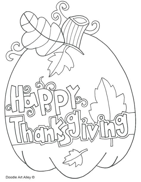 thankful coloring page images