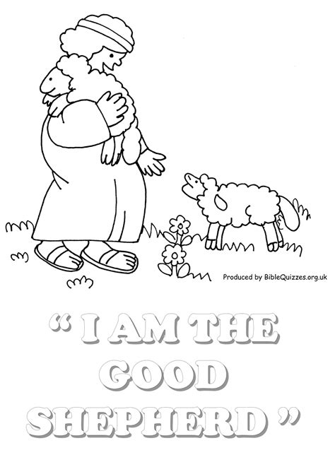 good shepherd coloring pages  coloring home