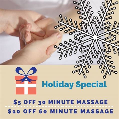 holiday massage special long beach chiropractic health center long