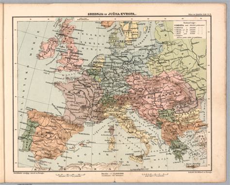 srednja  juzna evropa david rumsey historical map collection