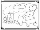 Train Coloring Crash Pages Template sketch template