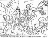 Goya Parasol Famosas Velazquez Huerta Romanticismo 1777 Colorir Dolores Renascentista Picasso Desenhos Quitasol Coloringhome 1746 1828 Indusladies sketch template