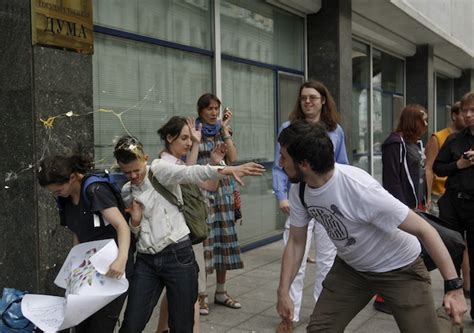 “cut their balls off ” russian official allegedly encourages gay bashing as parliament passes