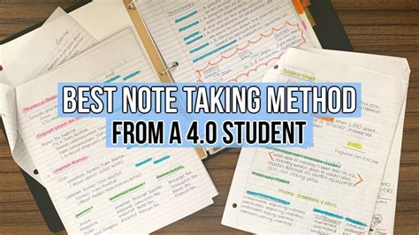 note  method    student youtube