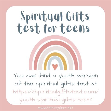 printable spiritual gifts test