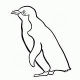 Penguin Coloring Pages Penguins Printable Baby Colouring Cartoon Simple Clipart Cliparts Rockhopper Print Kids Getcoloringpages Cute Printables Winter Drawings Animal sketch template
